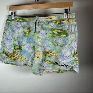 Monet-Inspired Women's Shorts